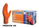Orange Nitrile Gloves 8 Mil (Click for Sizes)
