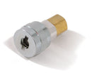 Adapter: DQC SHD-Series Schrader Coupler To 1/4 NPT Female