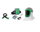 Z-Link Respirator W/ Tychem Shoulder Cape,  PX5 PAPR