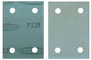 3" x 4" Hook & Loop 4 Hole Vacuum Film Sheets (Click to Select Grit)