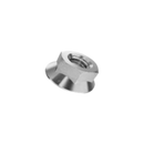 Flange Nut M5 x.8 thread 8mm h