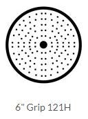 IRIDIUM 6" 121H Hook & Loop Disks (Click to Select Grit)