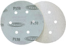 6" Hook & Loop 6 Hole Vacuum Film Sheets (Click to Select Grit)