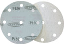6" Hook & Loop 9 Hole Vacuum Film Sheets (Click to Select Grit)