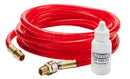 Red Air Hose With Swivel (Click to Select Length)