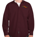 Mens Branded Long Sleeve Easy Care Shirt