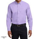 Mens Branded Long Sleeve Easy Care Shirt
