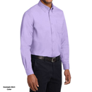 Mens Branded Long Sleeve Easy Care Shirt