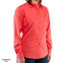 Womens Branded Long Sleeve Easy Care Shirt